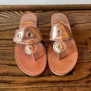 Jack Rogers Rose gold Sandal